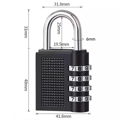 Metal 4-Digit Lock