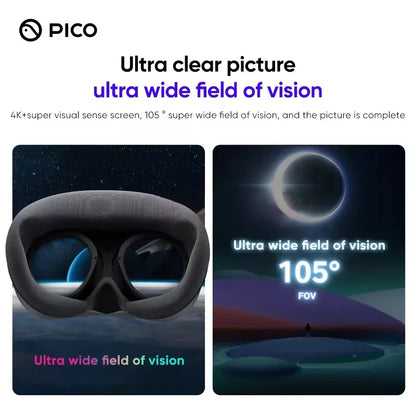 256GB - Pico 4 - All-in-One VR Headset (With Controllers)