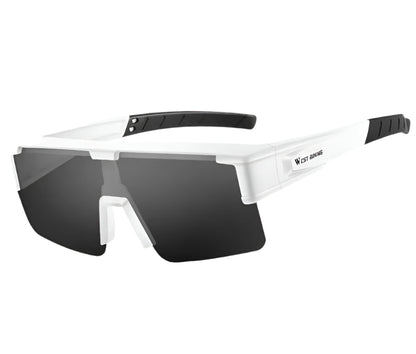 Large Frame Polarised Glasses with Prescription Fit