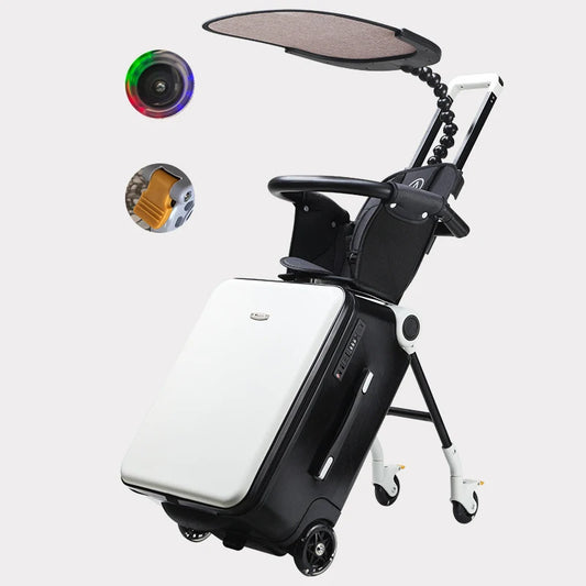 White Child Seat Luggage Case
