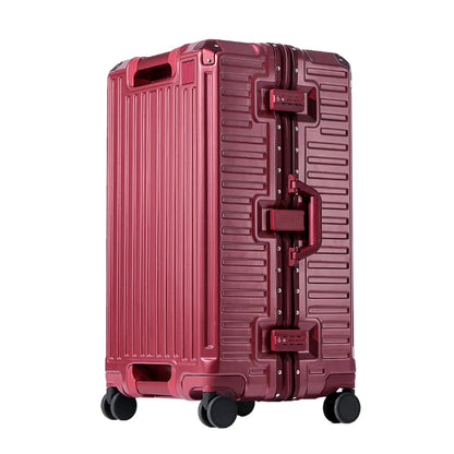 Wide Handle Reinforced Suitcase