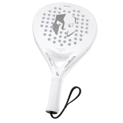 White PR6 Padel Racket