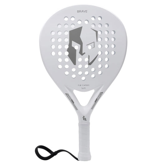 White PR6 Padel Racket