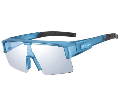 Large Photochromic Frame Glasses with Prescription Fit