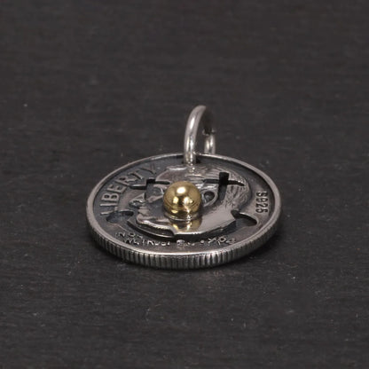Clown Coin Pendant