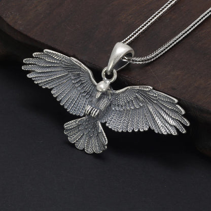 Silver Eagle Necklace