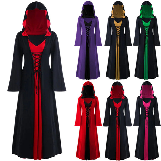 Medieval Hooded Cloaks