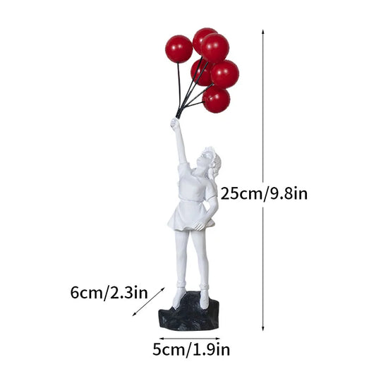 Balloon Girl - Banksy Sculpture