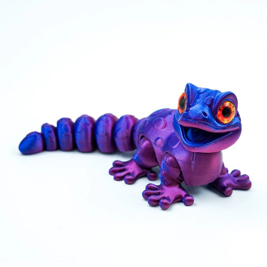 Purple Movable 3D Animal