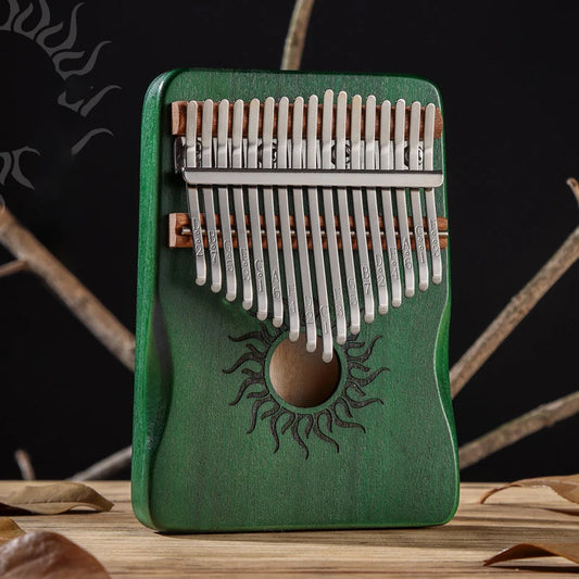 Green - 17 Keys - Hluru Kalimba