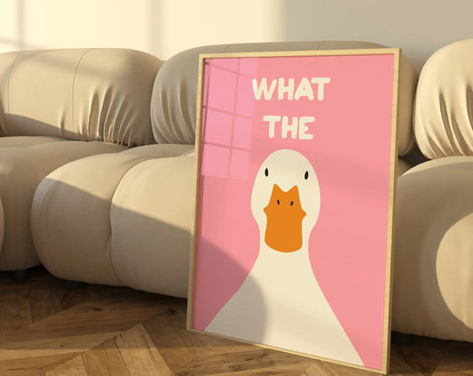 WHAT THE ... DUCK? Art Prints