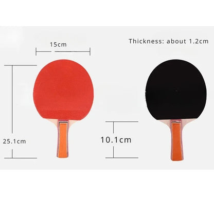 Retractable Table Tennis Net, Balls & Paddles Set