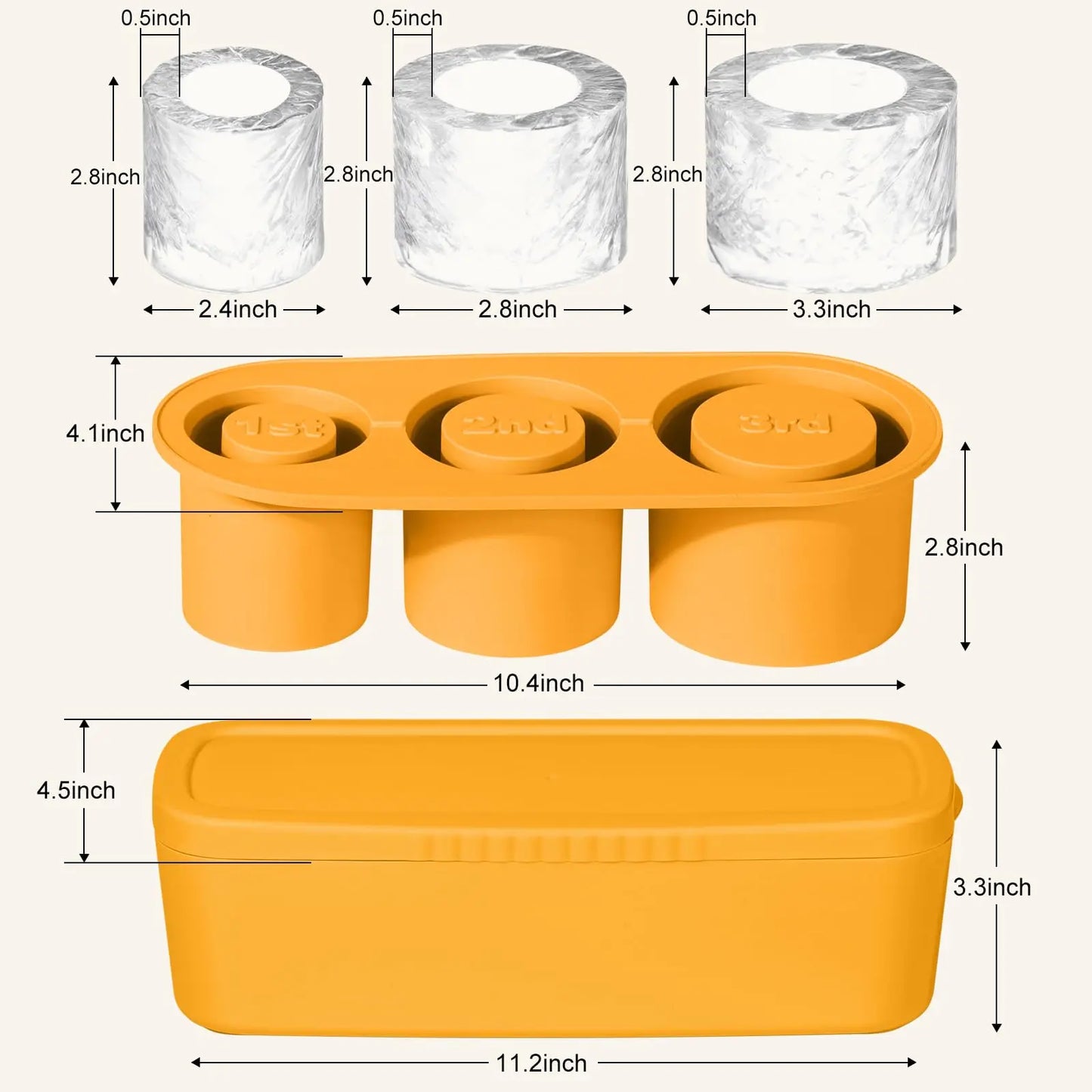 Silicone Ice Cup Mould and Tray