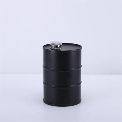 25oz Oil Drum Hip Flask