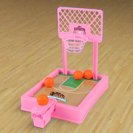 Pink Desktop Basketball Shooting Board Game